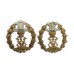 Pair of Middlesex Regiment Collar Badges