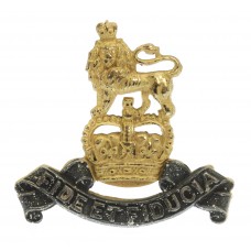 Royal Army Pay Corps Officer's Dress Cap Badge - Queen's Crown