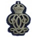 7th Queen's Own Hussars N.C.O.'s Arm Badge - King's Crown