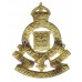 Royal Canadian Ordnance Corps Cap Badge - King's Crown