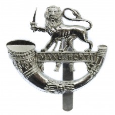 Herefordshire Light Infantry Anodised (Staybrite) Cap Badge