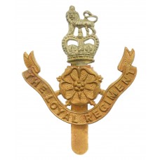 The Loyal Regiment (North Lancashire) Bi-Metal Cap Badge - Queen's Crown