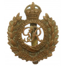 George VI Royal Engineers Cap Badge