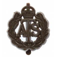Auxiliary Territorial Service (A.T.S.) WW2 Plastic Economy Cap Ba