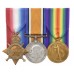 WW1 1914-15 Star Medal Trio - Pte. J.L. Cooper, 4th Bn. King's Own Yorkshire Light Infantry