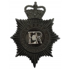 Cumbria Constabulary Night Helmet Plate - Queen's Crown