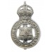 Durham Special Constabulary Cap Badge - King's Crown