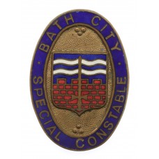 Bath City Police Special Constabulary Enamelled Lapel  Badge 