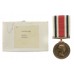 Elizabeth II Special Constabulary Long Service Medal in Box - James Duncan, Edinburgh Special Constabulary