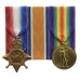 WW1 1914-15 Star and Victory Medal - Pte. F. Dobbs, King's Own Yorkshire Light Infantry