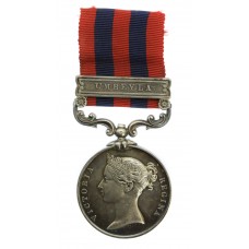 1854 India General Service Medal (Clasp - Umbeyla) - Pte. J. Wilkie, 93rd Highlanders