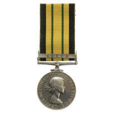 Africa General Service Medal (Clasp - Kenya) - Pte. D. Robinson, King's Shropshire Light Infantry