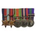 WW2 and General Service Medal (Clasp - Malaya) Group of Five - Pte. M.S.G. Roberts, King's Own Yorkshire Light Infantry