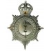 Chester City Police Helmet Plate - King's Crown