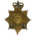 Huntingdonshire County Constabulary Night Helmet Plate - Queen's Crown