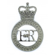 Metropolitan Special Constabulary Cap Badge - Queen's Crown