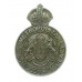 Metropolitan Special Constabulary Chrome Cap Badge - King's Crown