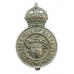 Isle of Ely Special Constabulary Cap Badge - King's Crown