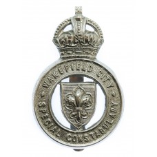 Wakefield City Special Constabulary Cap Badge - King's Crown