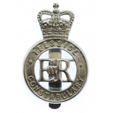 Teesside Constabulary Cap Badge - Queen's Crown