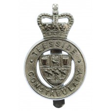 Teesside Constabulary Cap Badge - Queen's Crown