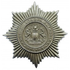 Port of London Authority Police Star Helmet Plate