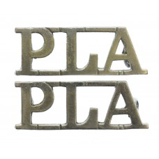 Pair of Port of London Authority (P.L.A.) Shoulder Titles