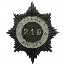 Airport Police Helmet Plate (218)