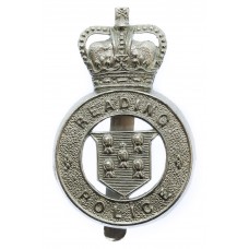 Reading Borough Police Cap Badge - Queen's Crown