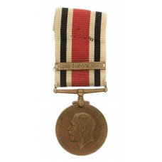 George VI Special Constabulary Long Service Medal (Bar - Long Service, 1940) - Thomas E. Murphy