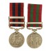 1854 India General Service (2 Clasps - Hazara 1891, Samana 1891) & 1895 India General Service (1 Clasp - Relief of Chitral 1895) Medal Pair - Pte. G. Bickwell, 1st Bn. King's Royal Rifle Corps