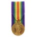 WW1 Victory Medal - Pte. R. Lakin, Northumberland Fusiliers and King's Own Yorkshire Light Infantry - Died of Wounds 03/08/17