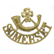 Somerset Light Infantry (Bugle/Somerset) Shoulder Title