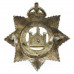 Devonshire Regiment Officer's Silvered Cap Badge