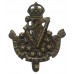 8th (Irish) Bn. King's (Liverpool) Regiment Cap Badge - King's Crown