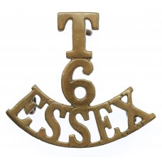 6th Territorial Bn. Essex Regiment (T/6/ESSEX) Shoulder Title