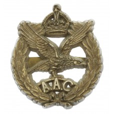 Army Air Corps WW2 Plastic Economy Cap Badge