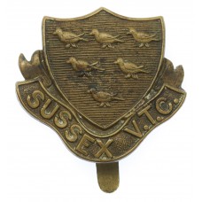 Sussex Volunteer Training Corps (V.T.C.) Cap Badge