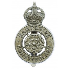 Hampshire Constabulary Cap Badge - King's Crown