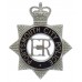 Portsmouth City Police Senior Officer's Enamelled Cap Badge - Queen's Crown