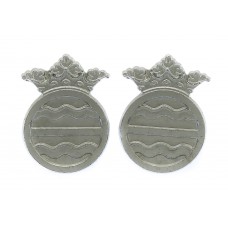 Pair of Cambridgeshire Constabulary Collar Badges