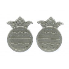 Pair of Cambridgeshire Constabulary Collar Badges