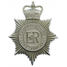 Cambridgeshire Constabulary Helmet Plate - Queen's Crown