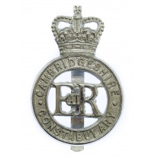 Cambridgeshire Constabulary Cap Badge - Queen's Crown