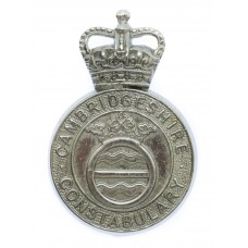 Cambridgeshire Constabulary Cap Badge - Queen's Crown