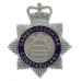 Cambridgeshire Constabulary Senior Officer's Enamelled Cap Badge - Queen's Crown
