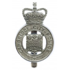 Cambridge City Police Cap Badge - Queen's Crown