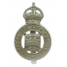 Cambridge City Police Cap Badge - King's Crown