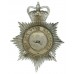 Cambridge City Police Helmet Plate - Queen's Crown