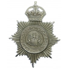 Cambridge Borough Police Helmet Plate - King's Crown